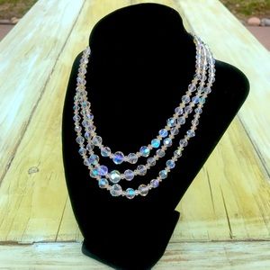 Antique Crystal Necklace